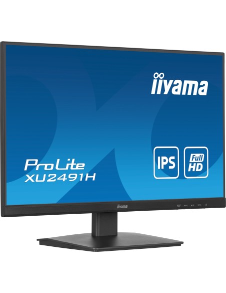 iiyama ProLite XU2491H-B1 pantalla para PC 60,5 cm (23.8") 1920 x 1080 Pixeles Full HD LED Negro