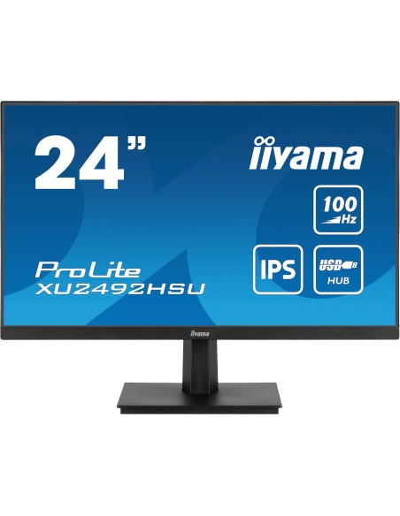iiyama ProLite XU2492HSU-B6 pantalla para PC 60,5 cm (23.8") 1920 x 1080 Pixeles Full HD LED Negro