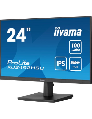 iiyama ProLite XU2492HSU-B6 pantalla para PC 60,5 cm (23.8") 1920 x 1080 Pixeles Full HD LED Negro