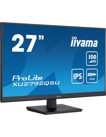 iiyama ProLite pantalla para PC 68,6 cm (27") 2560 x 1440 Pixeles Quad HD LED Negro
