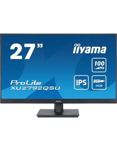 iiyama ProLite pantalla para PC 68,6 cm (27") 2560 x 1440 Pixeles Quad HD LED Negro