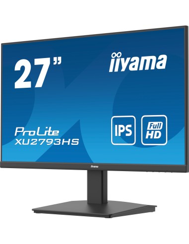 iiyama ProLite XU2793HS-B7 pantalla para PC 68,6 cm (27") 1920 x 1080 Pixeles Full HD LED Negro