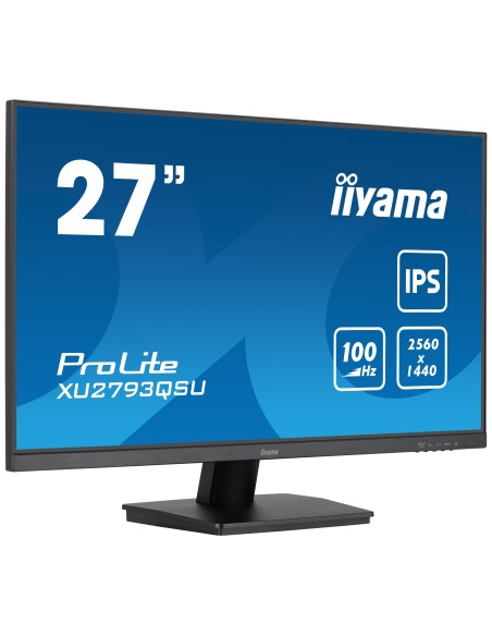 iiyama ProLite XU2793QSU-B7 LED display 68,6 cm (27") 2560 x 1440 Pixeles Quad HD Negro