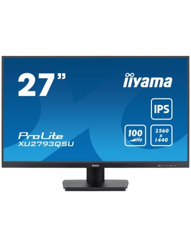 iiyama ProLite XU2793QSU-B7 LED display 68,6 cm (27") 2560 x 1440 Pixeles Quad HD Negro