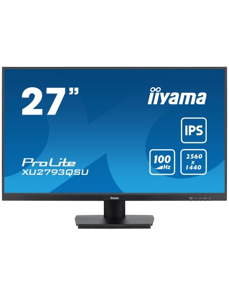 iiyama ProLite XU2793QSU-B7 LED display 68,6 cm (27") 2560 x 1440 Pixeles Quad HD Negro
