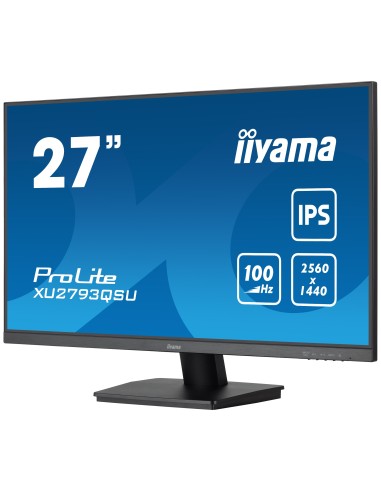 iiyama ProLite XU2793QSU-B7 LED display 68,6 cm (27") 2560 x 1440 Pixeles Quad HD Negro
