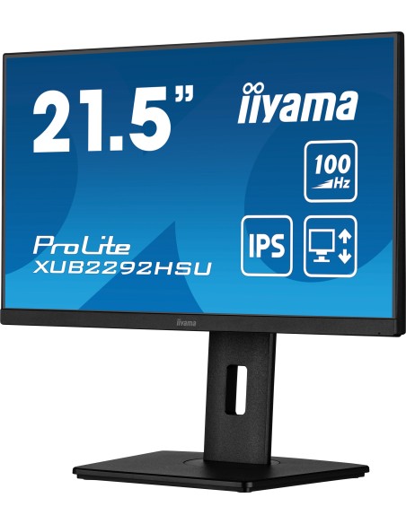 iiyama ProLite XUB2292HSU-B6 pantalla para PC 54,6 cm (21.5") 1920 x 1080 Pixeles Full HD LED Negro