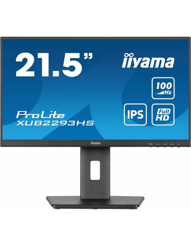iiyama ProLite XUB2293HS-B6 pantalla para PC 54,6 cm (21.5") 1920 x 1080 Pixeles Full HD LED Negro