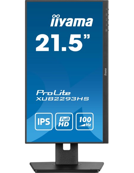 iiyama ProLite XUB2293HS-B6 pantalla para PC 54,6 cm (21.5") 1920 x 1080 Pixeles Full HD LED Negro