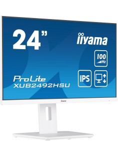 iiyama XUB2492HSU-W6 pantalla para PC 60,5 cm (23.8") 1920 x 1080 Pixeles Full HD LED Blanco