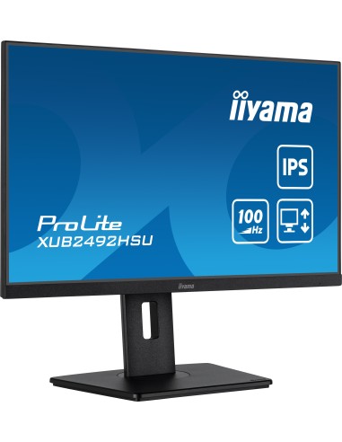iiyama XUB2492HSU-B6 pantalla para PC 60,5 cm (23.8") 1920 x 1080 Pixeles Full HD LED Negro