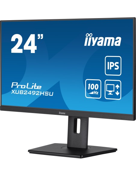iiyama XUB2492HSU-B6 pantalla para PC 60,5 cm (23.8") 1920 x 1080 Pixeles Full HD LED Negro