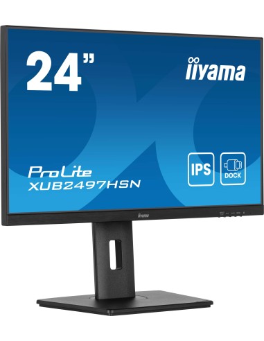 iiyama ProLite XUB2497HSN-B2 pantalla para PC 60,5 cm (23.8") 1920 x 1080 Pixeles Full HD LED Negro