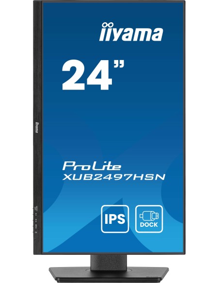 iiyama ProLite XUB2497HSN-B2 pantalla para PC 60,5 cm (23.8") 1920 x 1080 Pixeles Full HD LED Negro