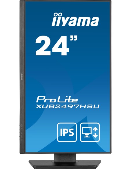 iiyama XUB2497HSU-B2 pantalla para PC 60,5 cm (23.8") 1920 x 1080 Pixeles Full HD LED Negro