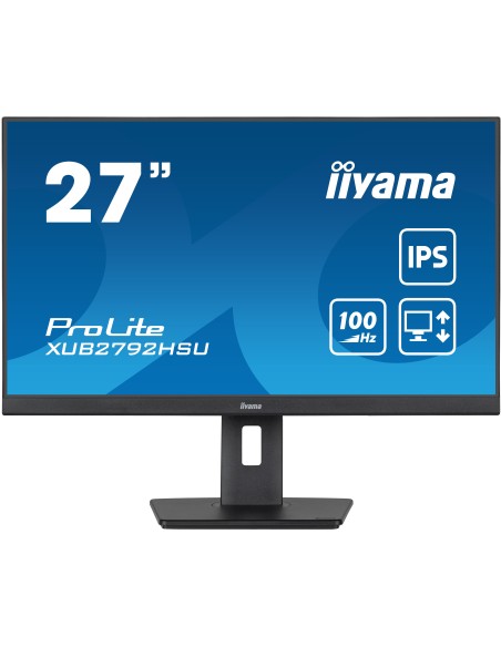 iiyama XUB2792HSU-B6 pantalla para PC 68,6 cm (27") 1920 x 1080 Pixeles Full HD LED Negro