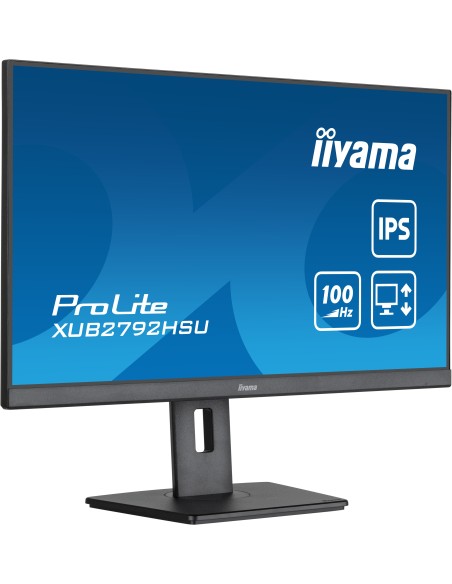 iiyama XUB2792HSU-B6 pantalla para PC 68,6 cm (27") 1920 x 1080 Pixeles Full HD LED Negro