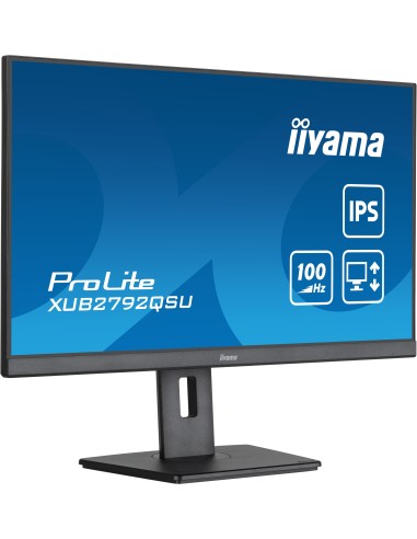 iiyama ProLite XUB2792QSU-B6 pantalla para PC 68,6 cm (27") 2560 x 1440 Pixeles Quad HD LED Negro