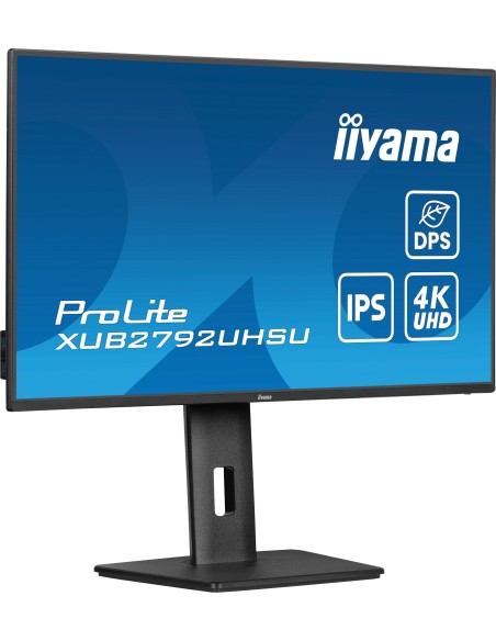 iiyama ProLite XUB2792UHSU-B6 pantalla para PC 68,6 cm (27") 3840 x 2160 Pixeles 4K Ultra HD LED Negro