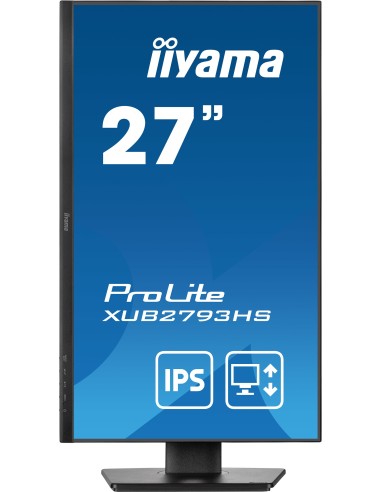 iiyama ProLite XUB2793HS-B7 pantalla para PC 68,6 cm (27") 1920 x 1080 Pixeles Full HD LED Negro