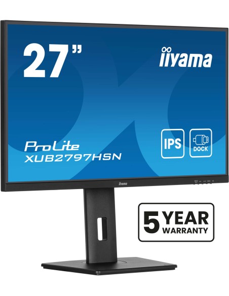 iiyama ProLite XUB2797HSN-B2 pantalla para PC 68,6 cm (27") 1920 x 1080 Pixeles Full HD LED Negro