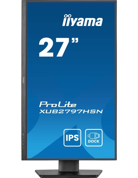 iiyama ProLite XUB2797HSN-B2 pantalla para PC 68,6 cm (27") 1920 x 1080 Pixeles Full HD LED Negro