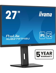 iiyama ProLite XUB2797HSU-B2 pantalla para PC 68,6 cm (27") 1920 x 1080 Pixeles Full HD LED Negro
