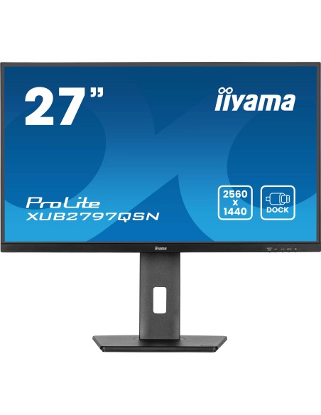 iiyama ProLite XUB2797QSN-B2 pantalla para PC 68,6 cm (27") 2560 x 1440 Pixeles Quad HD LED Negro