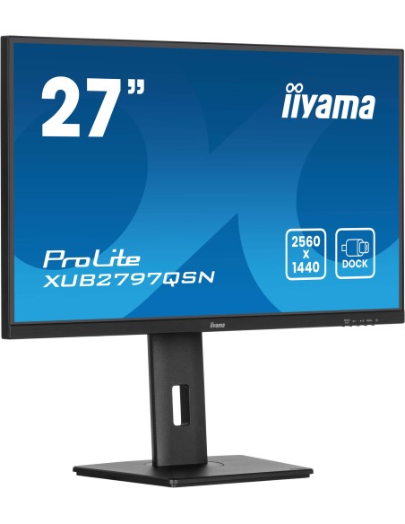 iiyama ProLite XUB2797QSN-B2 pantalla para PC 68,6 cm (27") 2560 x 1440 Pixeles Quad HD LED Negro