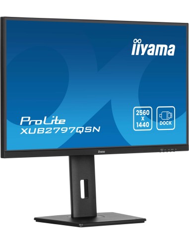 iiyama ProLite XUB2797QSN-B2 pantalla para PC 68,6 cm (27") 2560 x 1440 Pixeles Quad HD LED Negro
