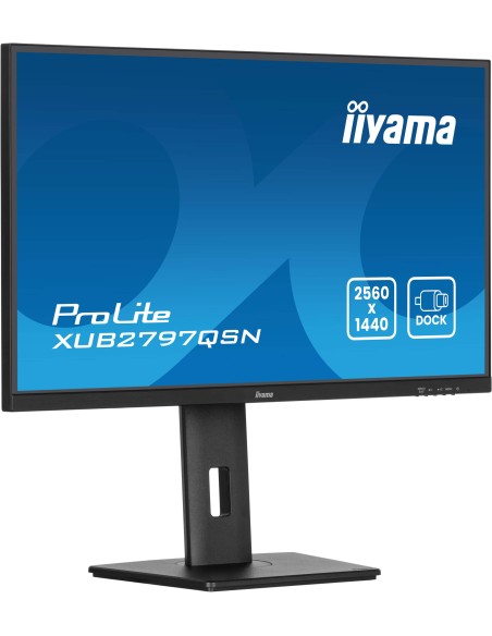 iiyama ProLite XUB2797QSN-B2 pantalla para PC 68,6 cm (27") 2560 x 1440 Pixeles Quad HD LED Negro