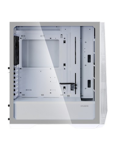 Zalman Z9 Iceberg ATX Mid Tower PC Case, White fan Midi Tower Blanco