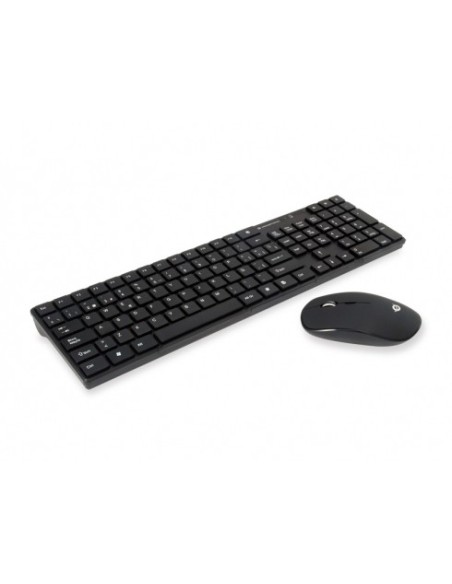 Conceptronic Orazio teclado Ratón incluido Hogar RF inalámbrico QWERTY Español Negro