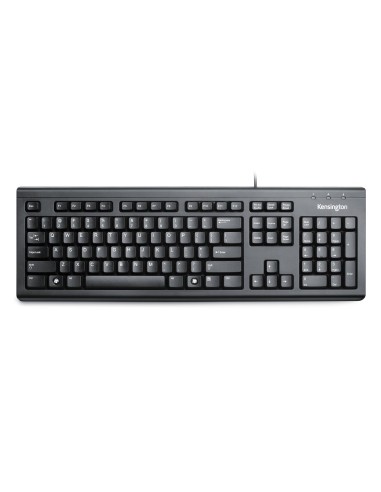 Kensington ValuKeyboard teclado Oficina USB QWERTY Portugués Negro