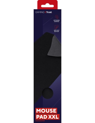 Trust GXT 758 Alfombrilla de ratón para juegos Negro