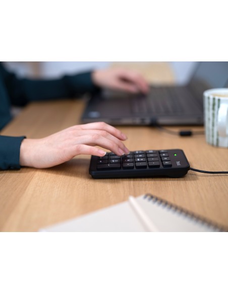 Trust 22221 teclado numérico Portátil PC USB Negro