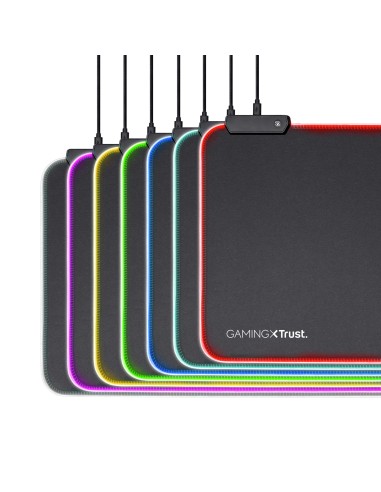 Trust GXT 764 Glide-Flex XXL Alfombrilla de ratón para juegos Negro