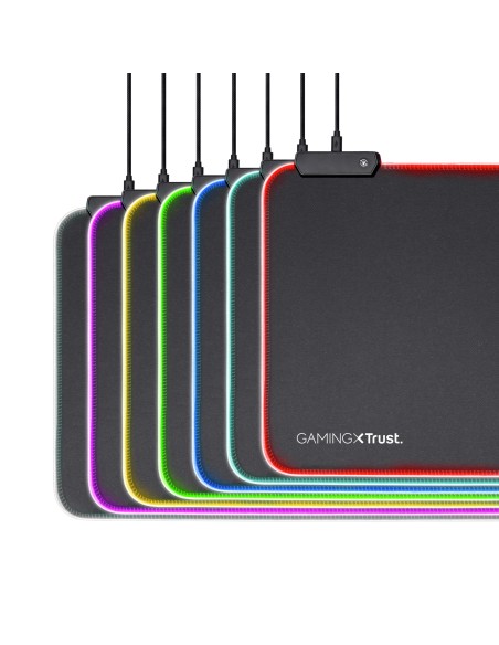 Trust GXT 764 Glide-Flex XXL Alfombrilla de ratón para juegos Negro