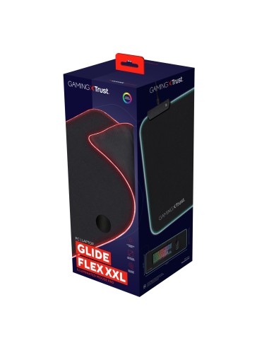 Trust GXT 764 Glide-Flex XXL Alfombrilla de ratón para juegos Negro