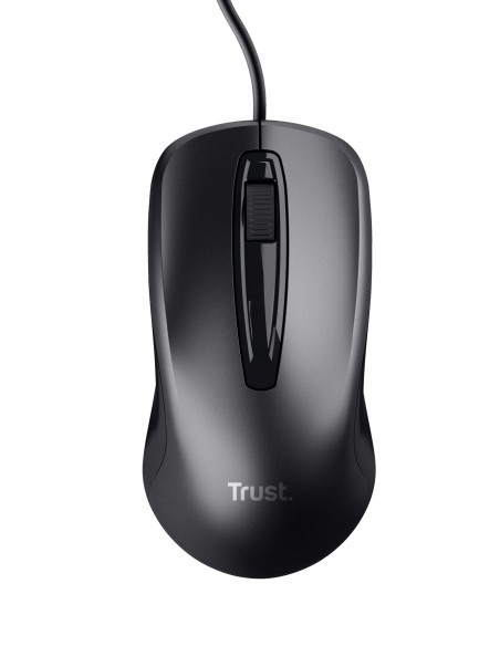 Trust Carve ratón Oficina Ambidextro USB tipo A Óptico 1200 DPI