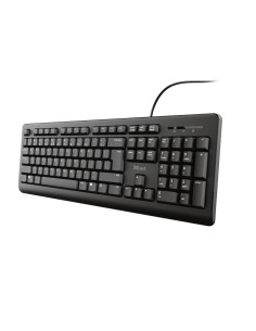 Trust TK-150 teclado Universal USB QWERTY Español Negro