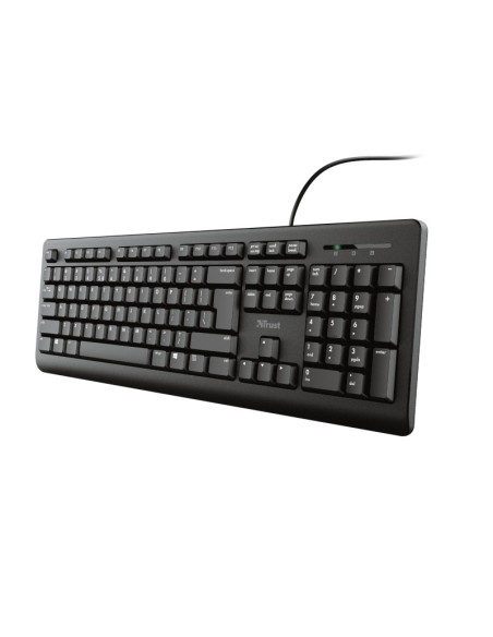 Trust TK-150 teclado Universal USB QWERTY Español Negro