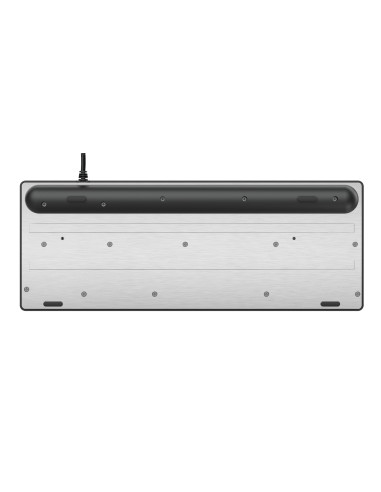 Trust GXT 833 Thado teclado Juego USB Español Negro, Plata