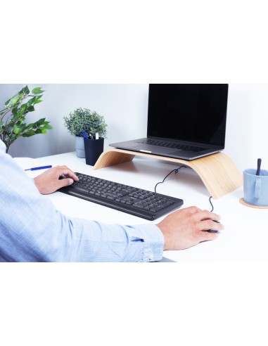 Trust Primo teclado Oficina USB Portugués Negro