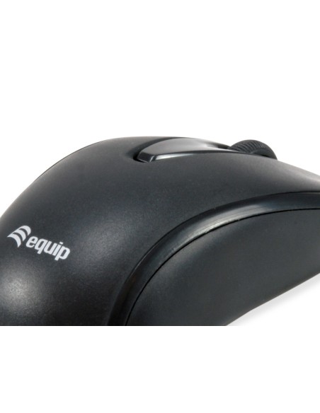 Equip 245116 ratón Oficina Ambidextro USB Tipo C Óptico 1200 DPI