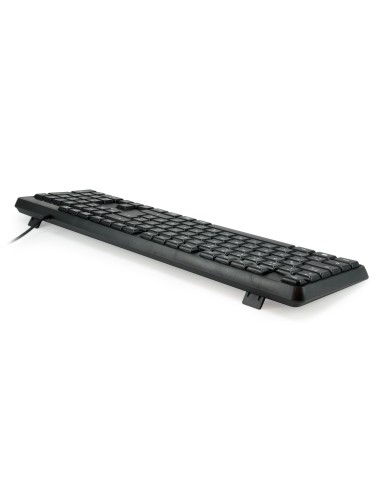 Equip 245212 teclado Oficina USB QWERTY Portugués Negro