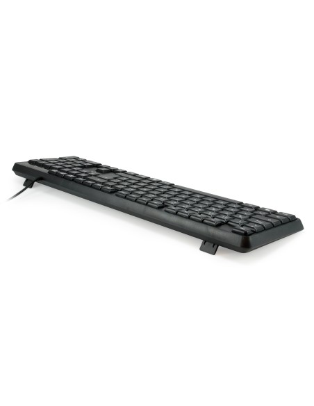Equip 245212 teclado Oficina USB QWERTY Portugués Negro