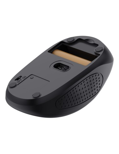 Trust Primo ratón Viajes Ambidextro Bluetooth Óptico 1600 DPI