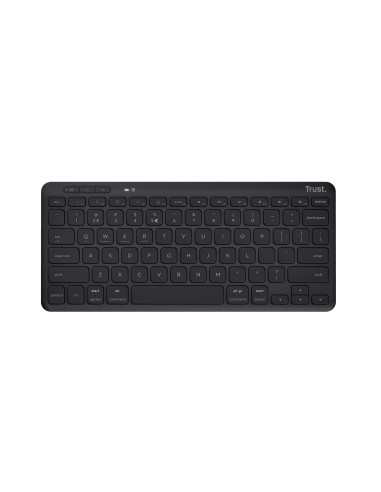 Trust Lyra teclado Oficina USB + RF Wireless + Bluetooth QWERTY Español Negro