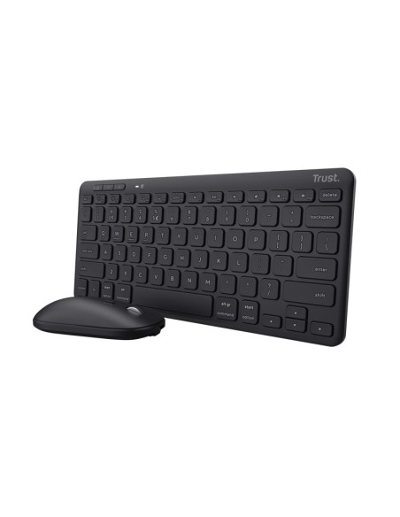 Trust Lyra teclado Ratón incluido Hogar Bluetooth QWERTY Español Negro